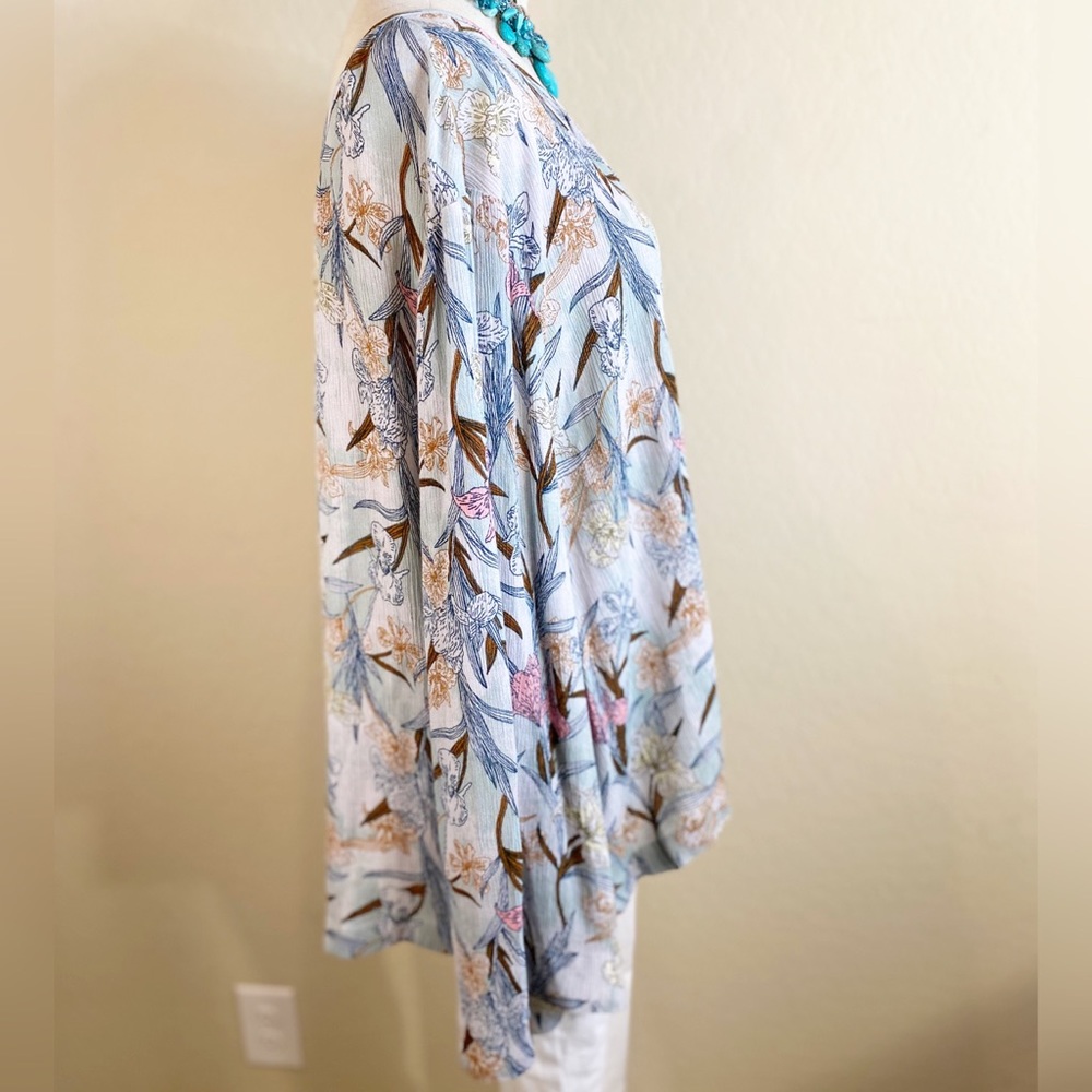 Melrose & Market Floral Boho Top (3X) - Picture 4 of 11
